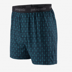 Patagonia - Men's Essential Boxers - 4½" - Aligned: Pitch Blue Patagonia Home