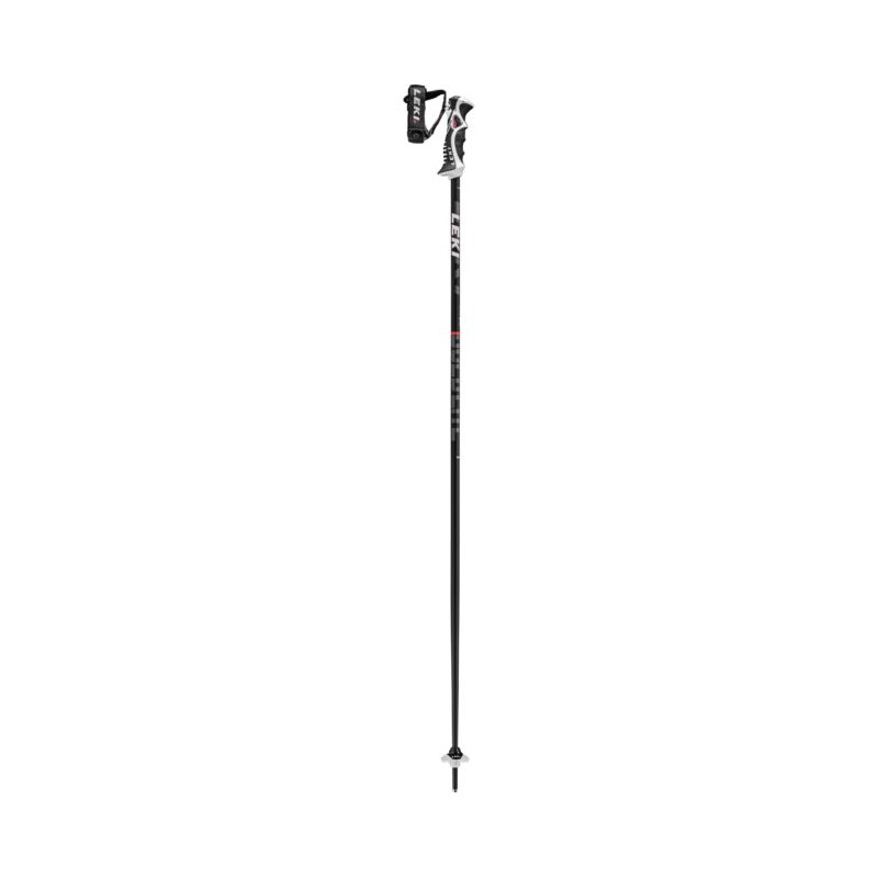 Leki Bold Lite S Black/Red LEKI Ski Poles