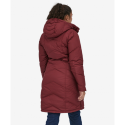 Patagonia Down With It Parka for women - Sequoia Red Patagonia Women's