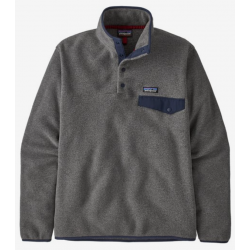 Patagonia - Men's Lightweight Synchilla® Snap-T® Fleece Pullover - Nickel Patagonia Clothing