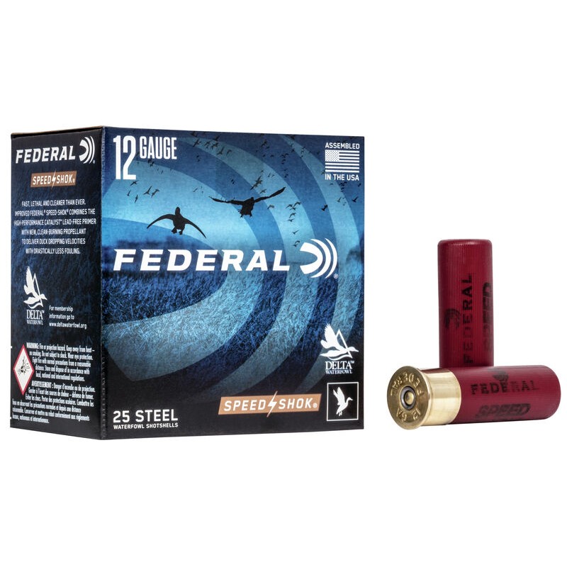 Federal Speed Shok 12 Ga 3'' 3 Federal ( American Eagle) Waterfowl Non-toxic