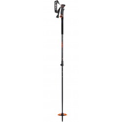 Leki Helicon Lite 110-145 Anthracite/OrangeNeon LEKI Bâtons de Ski