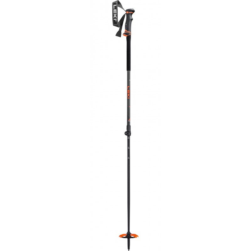 Leki Helicon Lite 110-145 Anthracite/Neonorange LEKI Ski Poles