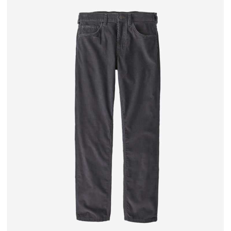 Patagonia : Jeans en velours côtelé biologique - Longueur 30 po - Gris forge Patagonia Vêtements