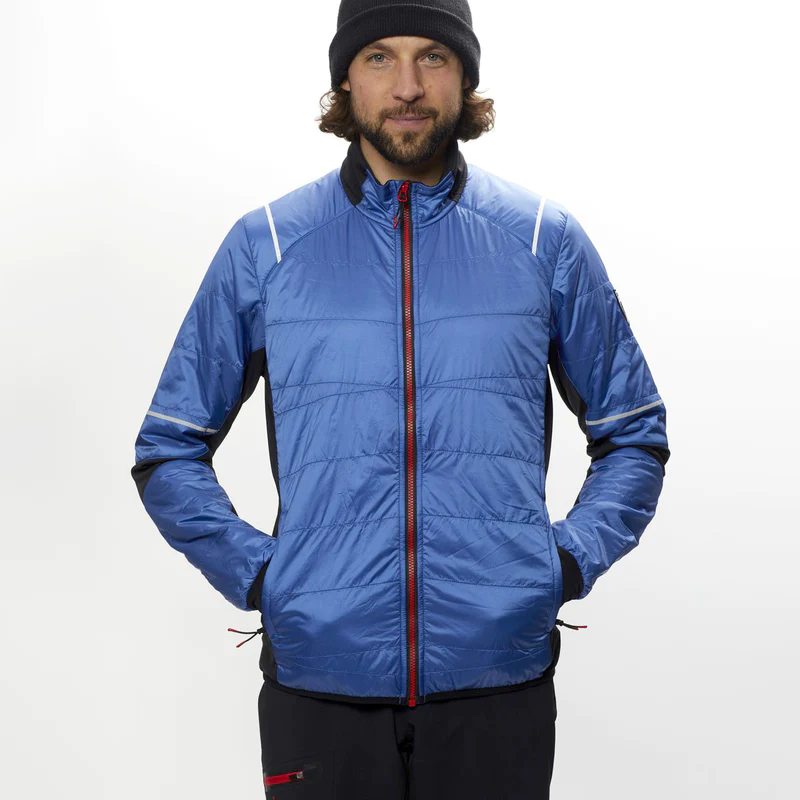 Swix Manteaux Matelassé Bleu Pour Hommes Swix Manteaux et Vestes