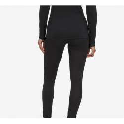 Patagonia: Women's Capilene® Thermal Weight Bottoms - Black Patagonia Clothing