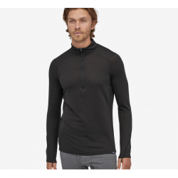 Patagonia : Men's Capilene® Thermal Weight Zip-Neck - Black Patagonia Patagonia