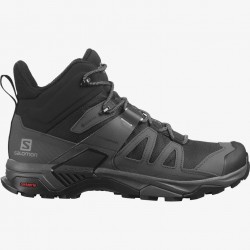 Salomon - X Ultra 4 MID GTX Noir/Aimant/Bleu perle Salomon Chassures de randonné