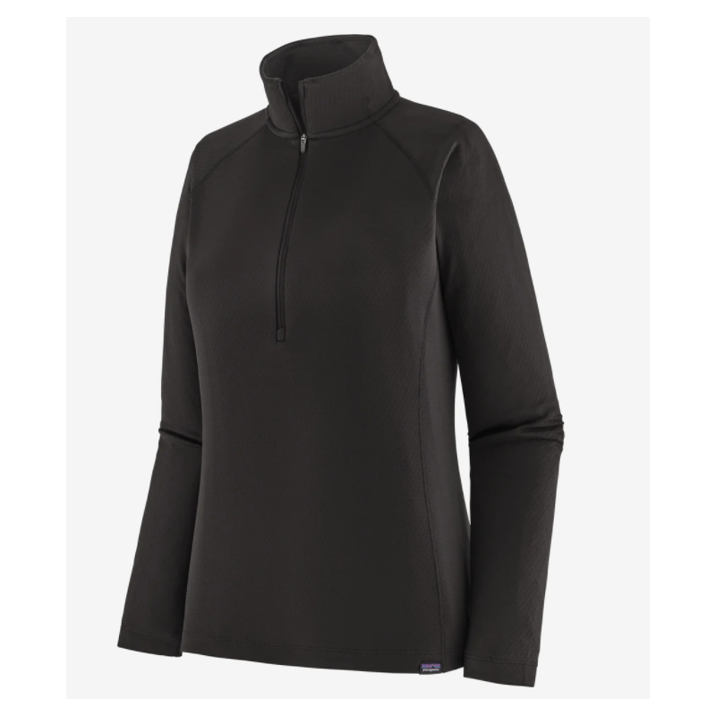 Patagonia : Première couche en Capilene® « Midweight Zip-Neck » - Noir Patagonia Vêtements