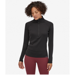 Patagonia : Première couche en Capilene® « Midweight Zip-Neck » - Noir Patagonia Vêtements