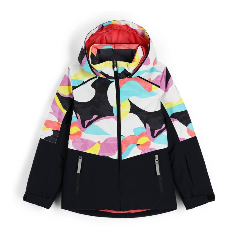 Spyder Girl Conquer Jacket landscape multi SPYDER Jackets & Vests