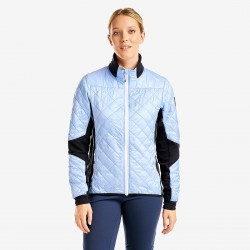 Swix Mayen Manteau Bleu Cashmere Matelassé Pour Femmes Swix Manteaux et vestes