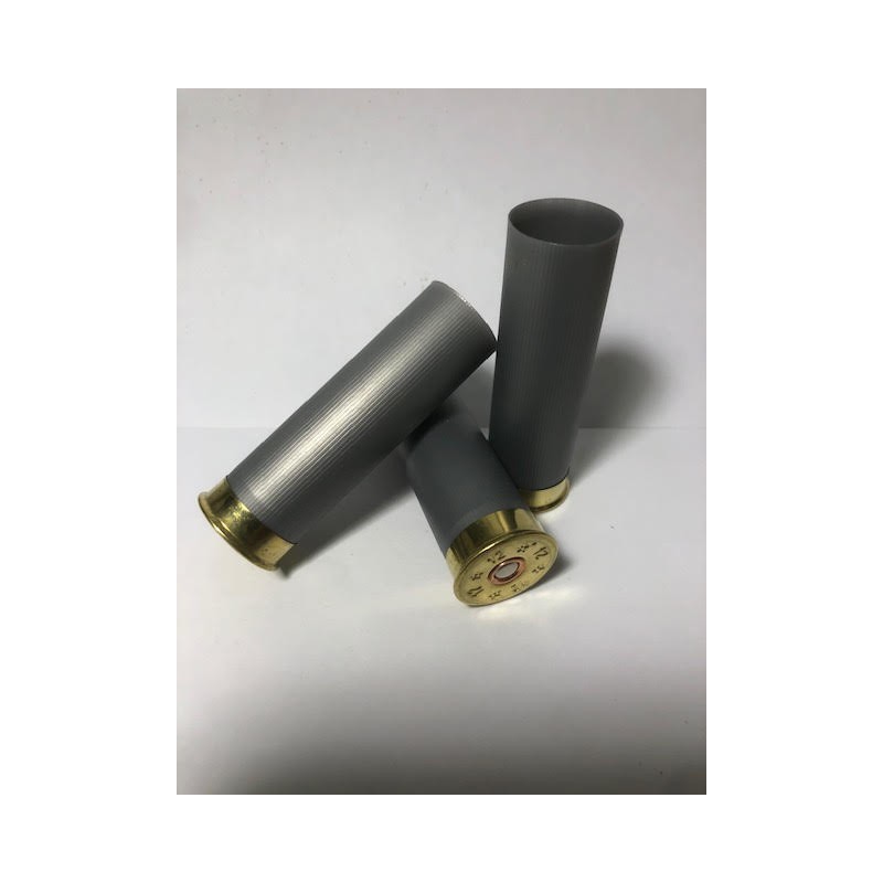 Cheddite douilles amorcé 12 Ga 2 3/4'' 8mm Gris Cheddite Douille de fusil