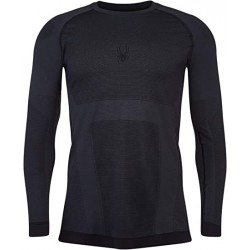 Spyder Chandail Noir Momentum Pour Hommes SPYDER Hauts