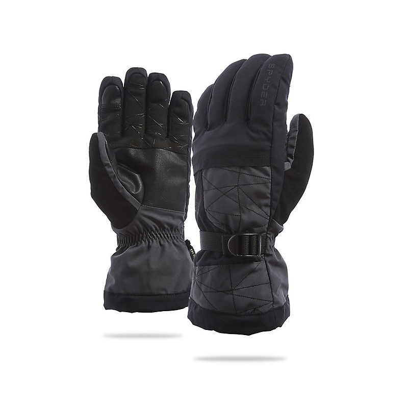 Spyder Gants de Ski Noir Overweb Pour Hommes SPYDER Gants & mitaines