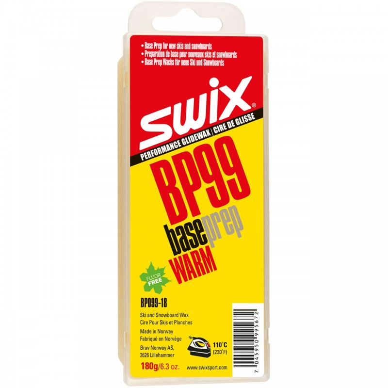 Swix Préparation Jaune de Base Pour La Cire 180G Swix Entretien et cire à ski