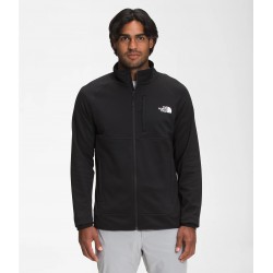 North face Hommes Canyonlands Zip Complet Noir THE NORTH FACE Hauts