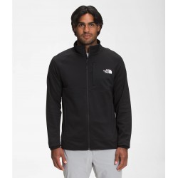 North face Mens Canyonlands Full Zip Black THE NORTH FACE Tops