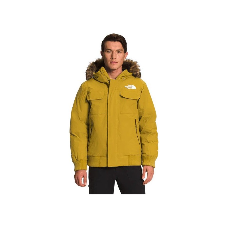 North Face Mens Mcmurdo Bomber Mineral Gold THE NORTH FACE Jackets & Vests