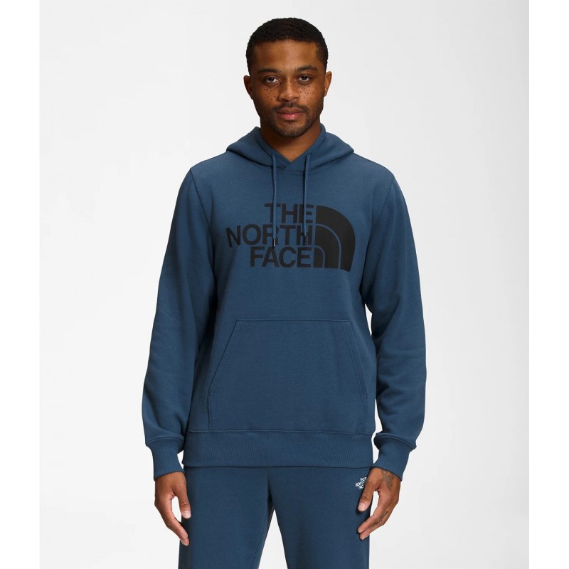 North Face Mens Half Dome Pullover Hoodie Shady Blue THE NORTH FACE Tops