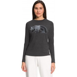 North Face Women'S Long Sleeves Tri-Blend Bear Tee THE NORTH FACE Tops