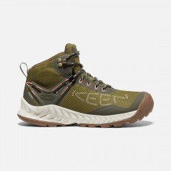 Keen Nxis Evo Mid WP W-Olive Drab/Birch KEEN Hiking Shoes & Boots
