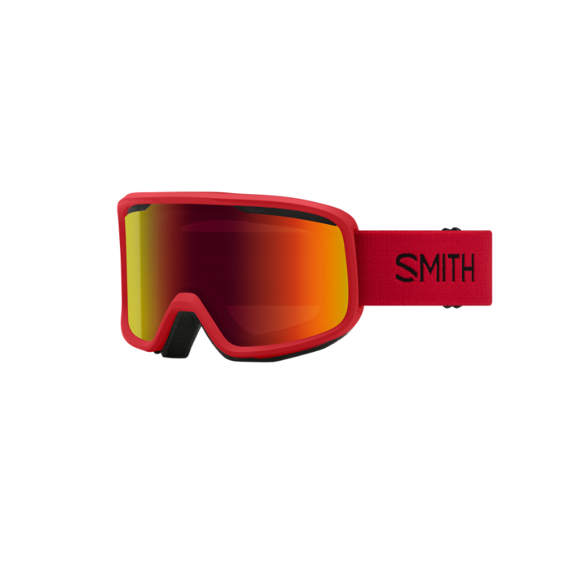 Smith Frontier Lava 2021 Red Sol-X Mirror Smith Goggles