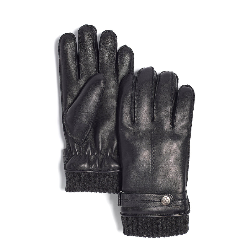 Brume Nelson Gants Vintage Noir Brume Gants & mitaines