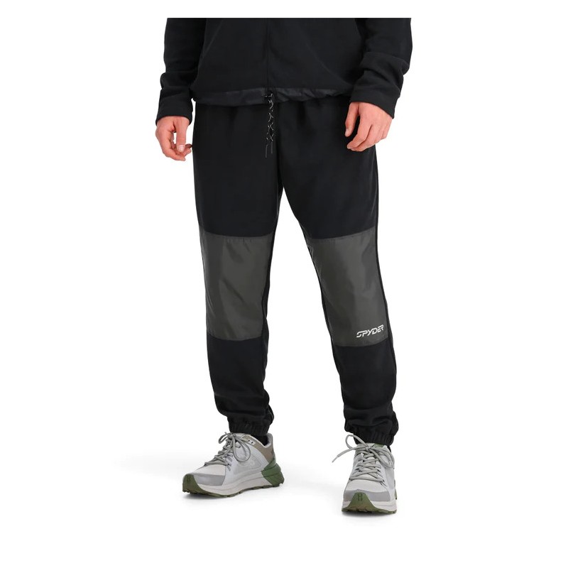 Spyder Men's Lounge pant fleece black SPYDER Bottoms