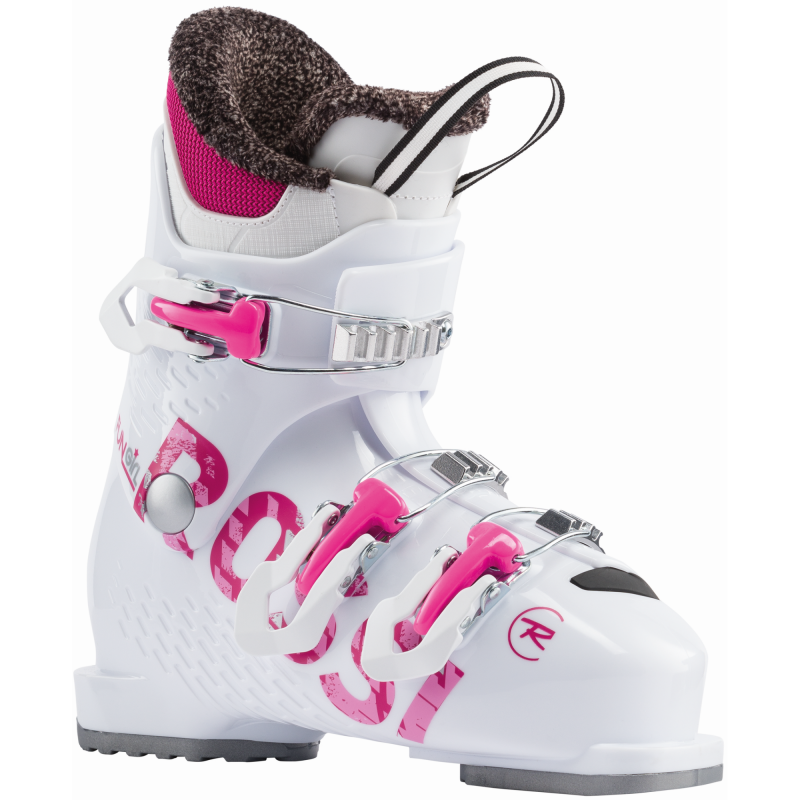 Rossignol Fun Girl 3 Blanches Rossignol Bottes de ski alpin