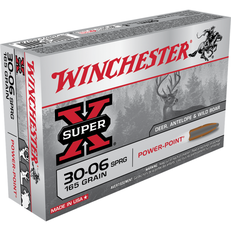 Winchester Super X 30-06 Spg 165 gr SP Winchester Ammunition Winchester