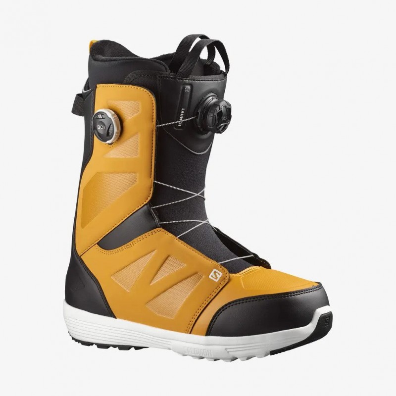 Salomon Launch Boa SJ Golden Yellow Salomon Snowboard Boots