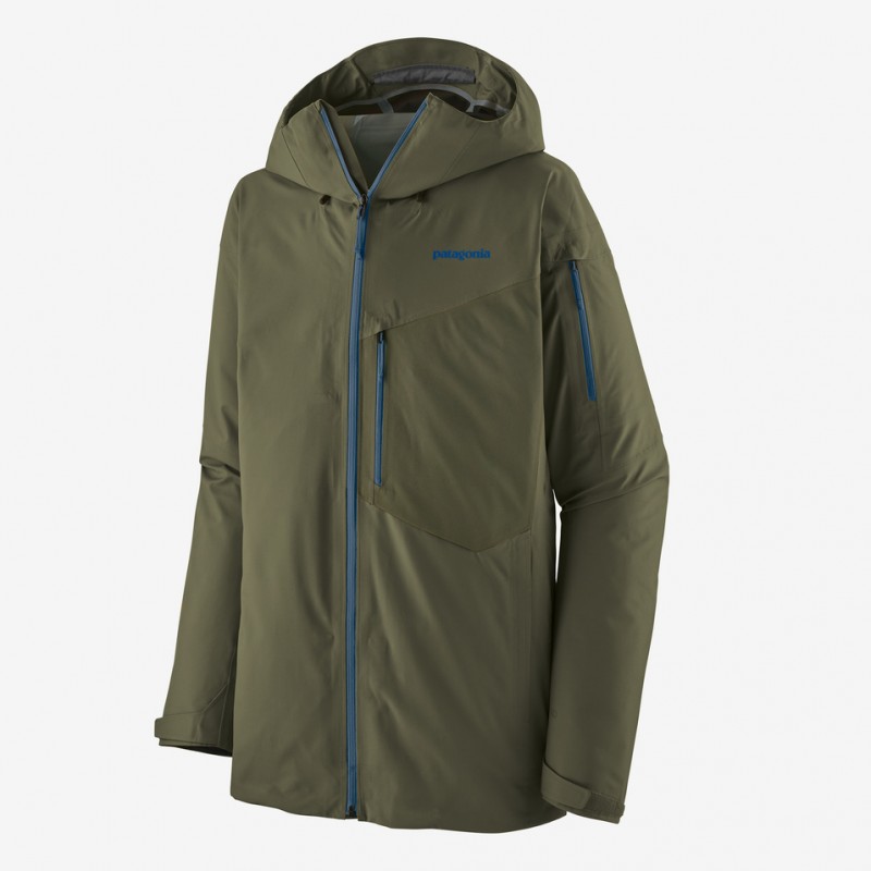 Patagonia Men's SnowDrifter Jacket - Basin Green Patagonia Clothing