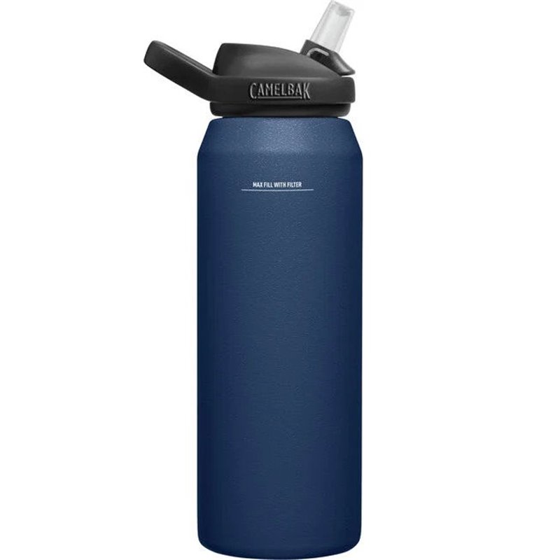 Camelbak eddy+ 32oz SST Vacuum Insulated, filtered by LifeStraw, Navy CAMELBAK Bouteille d'eau