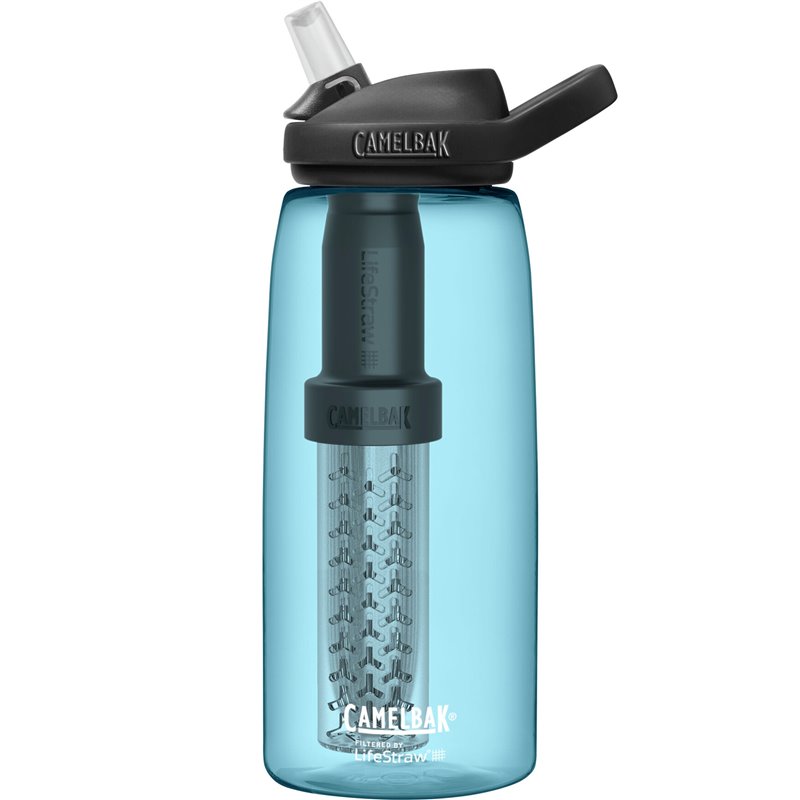 Camelbak eddy+ 32oz, filtered by LifeStraw, True Blue CAMELBAK Bouteille d'eau