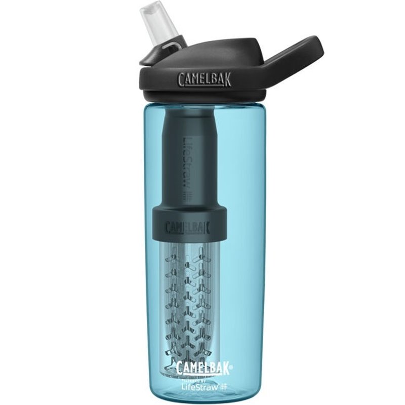 Camelbak eddy+ 20oz, filtered by LifeStraw, True Blue CAMELBAK Bouteille d'eau