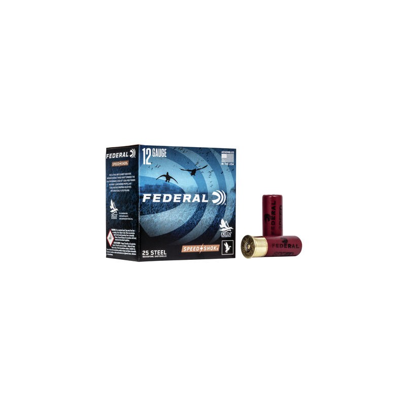 Federal Speed Shok 12 Ga 2 3/4'' 3 Federal ( American Eagle) Waterfowl Non-toxic