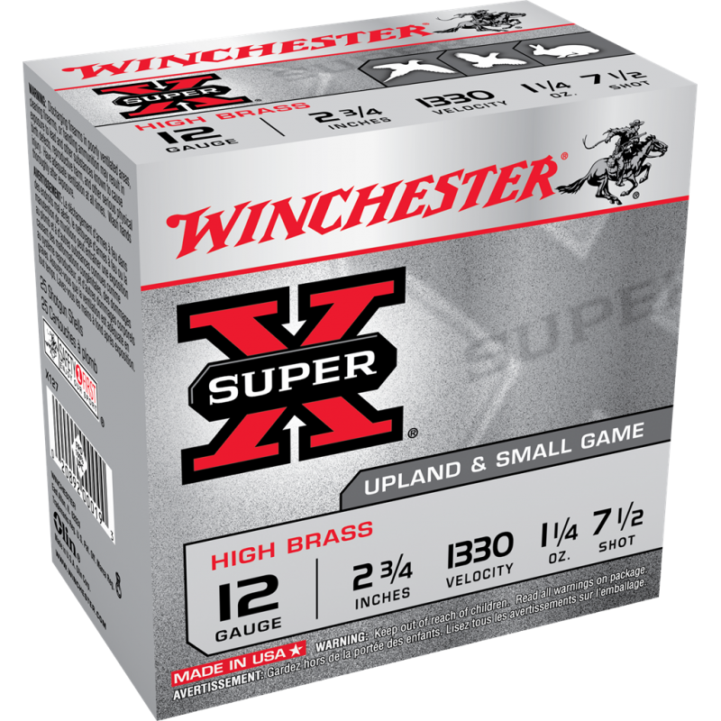 Win HB Game Load 12 Ga 2 3/4'' 1 1/4oz 7.5 Winchester Ammunition Target & Hunting Lead