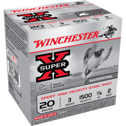 Winchester Xpert Steel 20 Ga 3'' 2 Winchester Ammunition Waterfowl Non-toxic