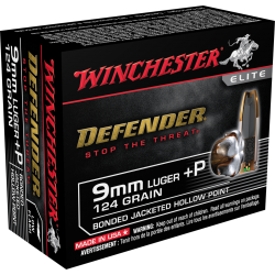 Winchester Defender 9mmx19 124 Gr PDX1 Winchester Ammunition Winchester