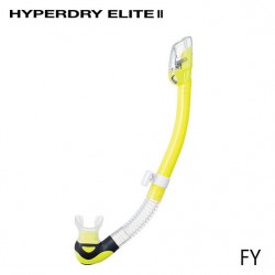Tusa Hyperdry Elite II Snorkel Yellow - Tusa - sporteque.ca