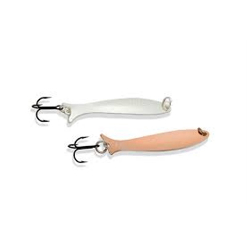 Mooselook 11220 Midget Wobbler 1-7/8 1/12oz., Silver Top Copper