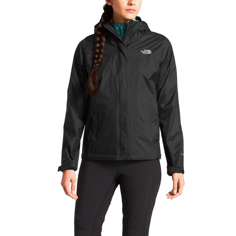 The North Face Women Venture 2 Jacket Tnf Black/black THE NORTH FACE Home