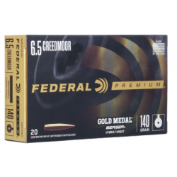 Federal Premium 6.5 Creedmoor 140 Gr Berger Hybrid Federal ( American Eagle) Federal