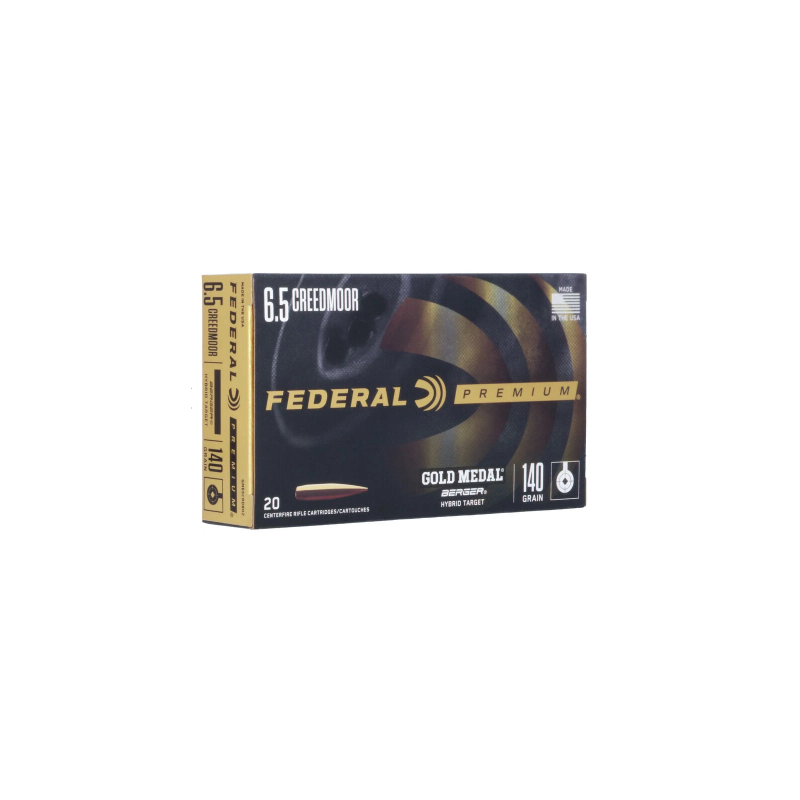 Federal Premium 6.5 Creedmoor 140 Gr Berger Hybrid Federal ( American Eagle) Federal