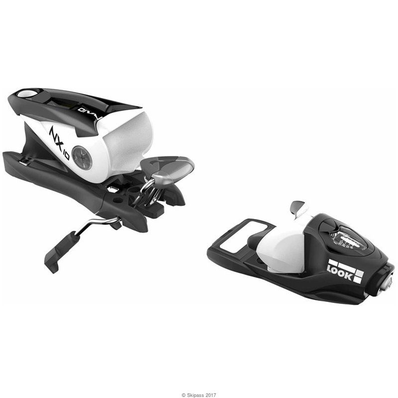 Look NX 10 GW B83 Black/white  Alpine Ski Binding