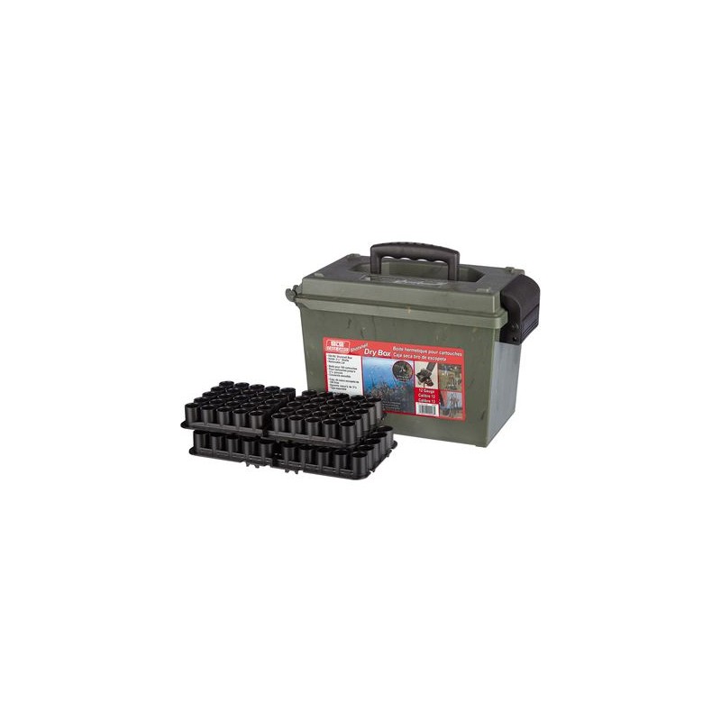 MTM Shotshell Dry Box 12 Ga 100 Rounds MTM Ammunitions Box