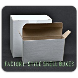 Factory Style Paper Shotshell Box 12Ga 3 1/2'' 5 Rounds pack of 10 Ballistic Products Ammunitions Box