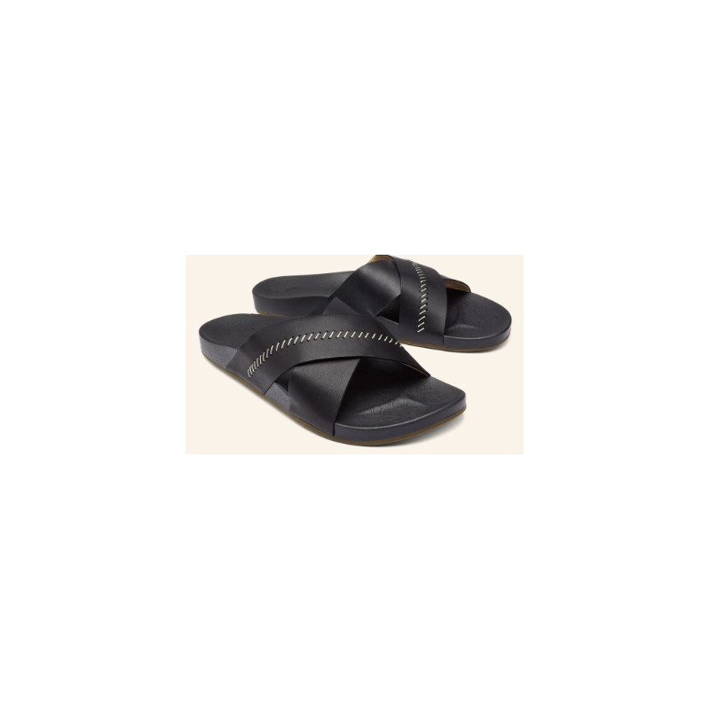 Olukai Kipe'a Womens Black/Black Olukai Casual shoes and sandals