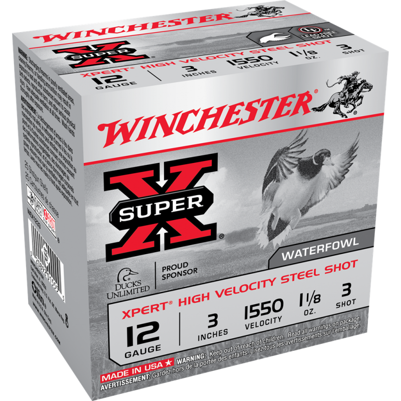 Winchester Xpert 12 Ga 3'' 3 Winchester Ammunition Waterfowl Non-toxic